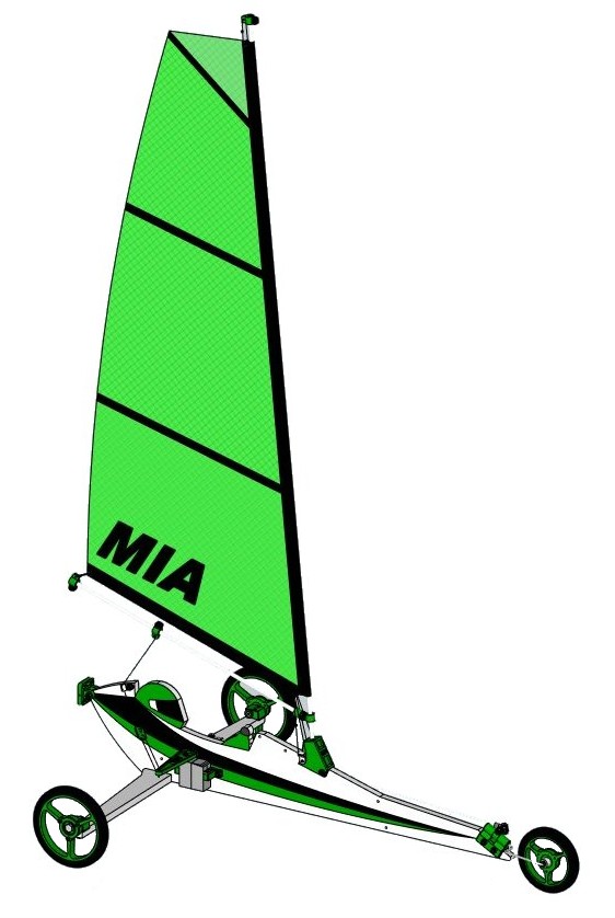 MIA Trike-a-Sail™ Pantera - RC Land Yacht